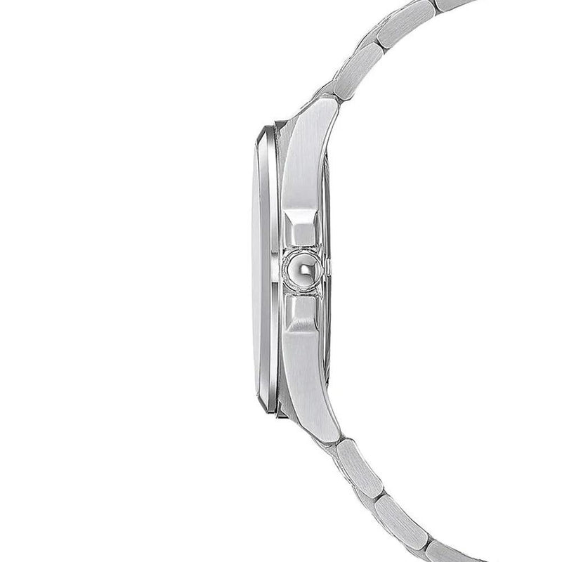 Citizen Classic BM7108-81A analog herrklocka med vit urtavla och armband i rostfritt stål