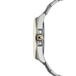 Citizen Eco-Drive BM7109-89E analog herrklocka med svart urtavla och armband i rostfritt stål
