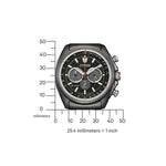 Citizen Eco Drive CA4567-82H analog herrklocka med grå urtavla och armband i rostfritt stål