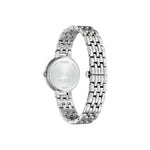 Citizen Eco-Drive Elegance EM0990-81Y analog damklocka med rosa urtavla och armband i rostfritt stål