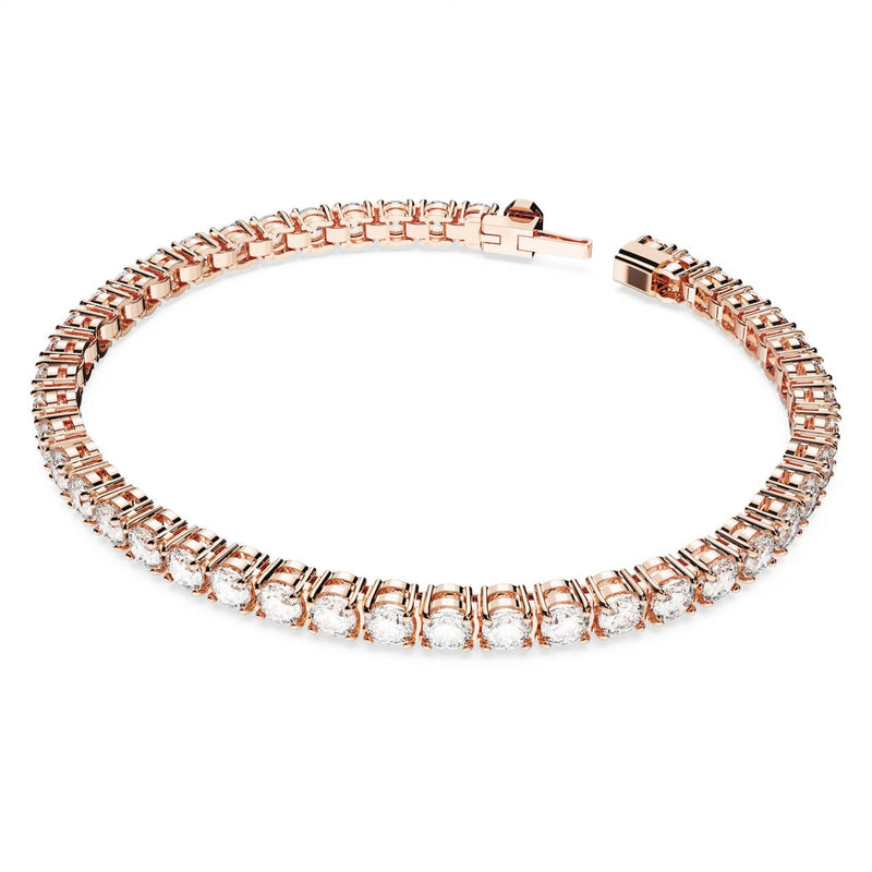 Swarovski Matrix Tennis Roséguld Armband