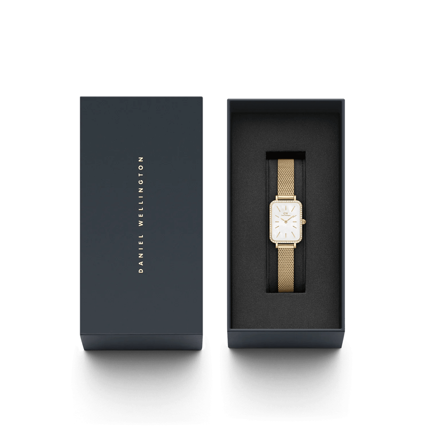 Daniel Wellington Quadro Lumine Bezel Evergold MOP från  Daniel Wellington – Märkesklocka hos Kronura