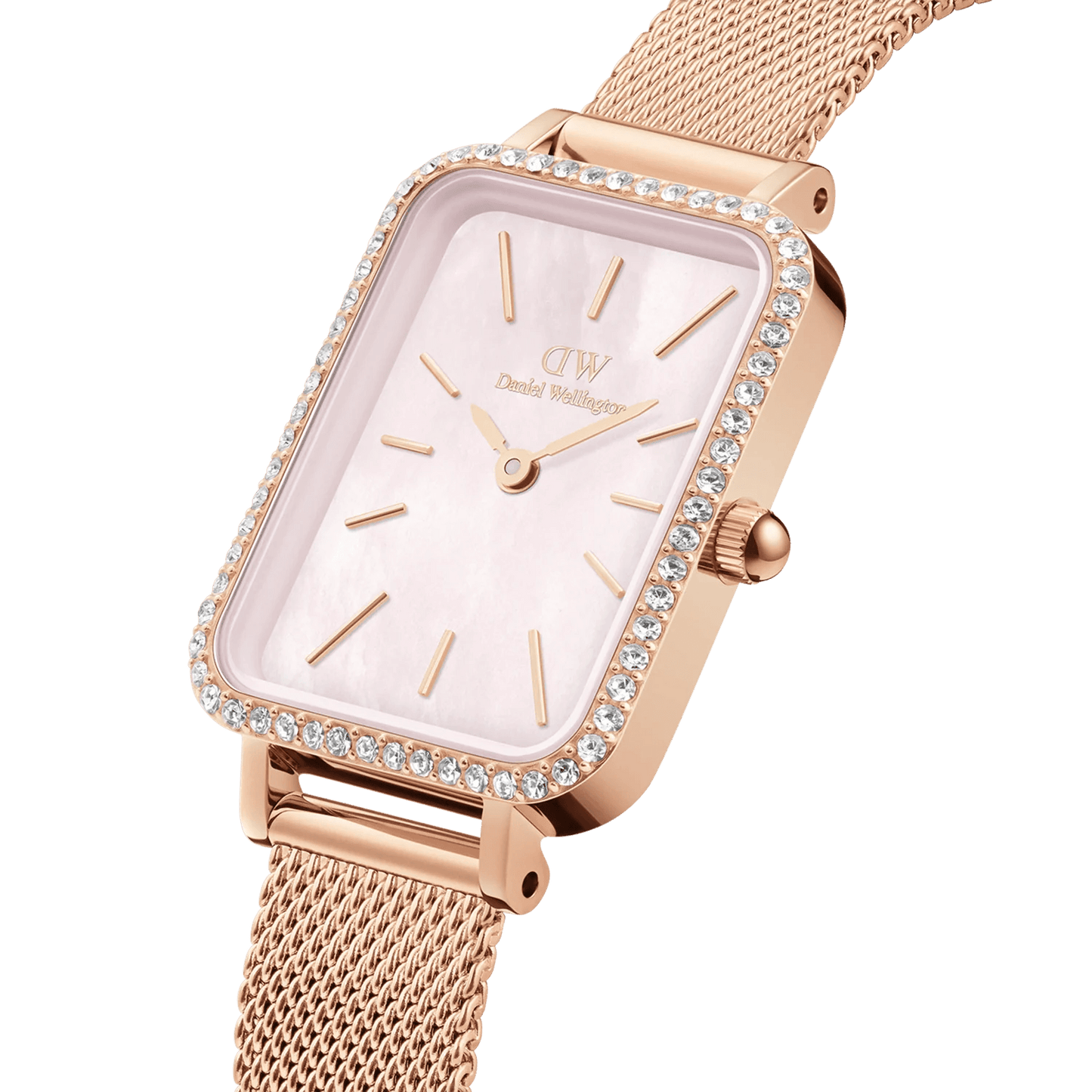 Daniel Wellington Quadro Lumine Bezel Melrose Pink MOP från  Daniel Wellington – Märkesklocka hos Kronura