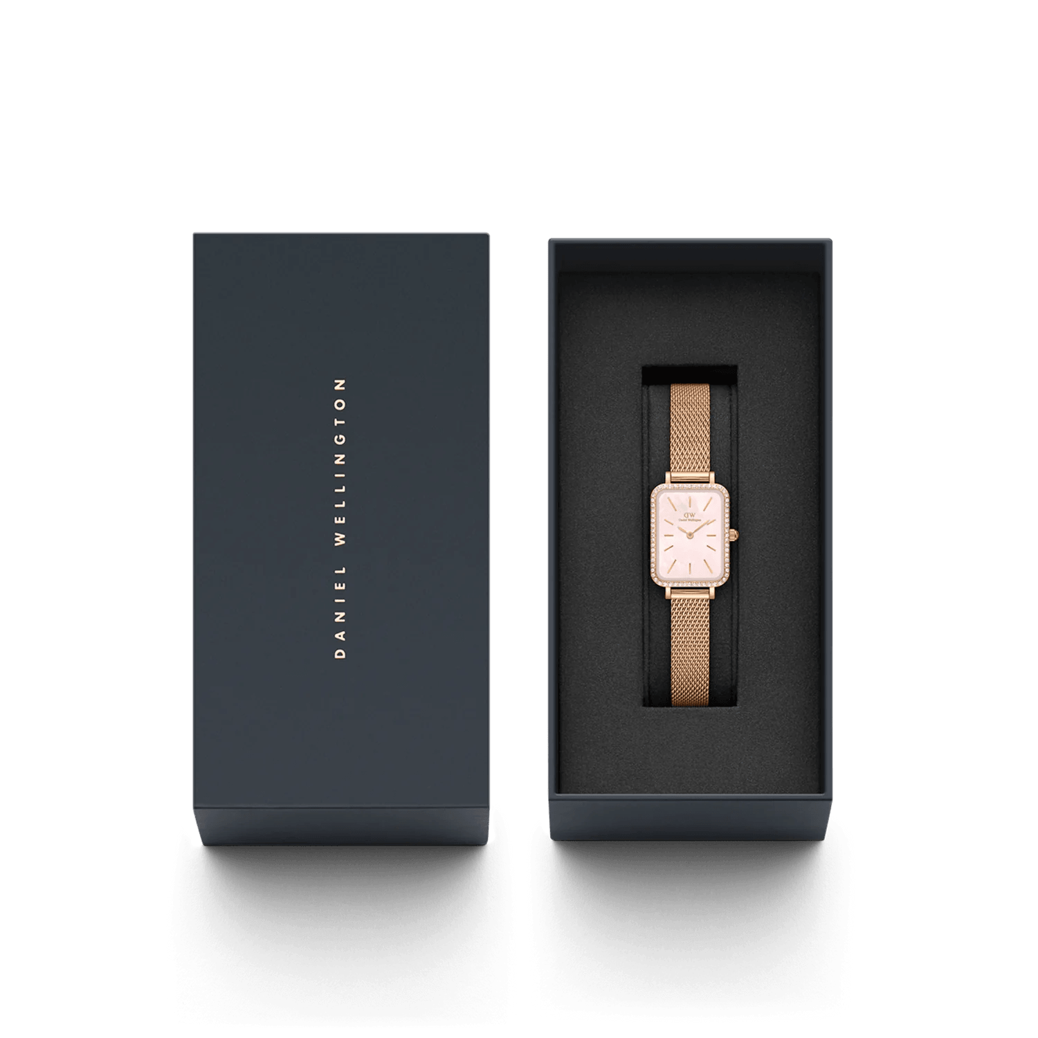 Daniel Wellington Quadro Lumine Bezel Melrose Pink MOP från  Daniel Wellington – Märkesklocka hos Kronura