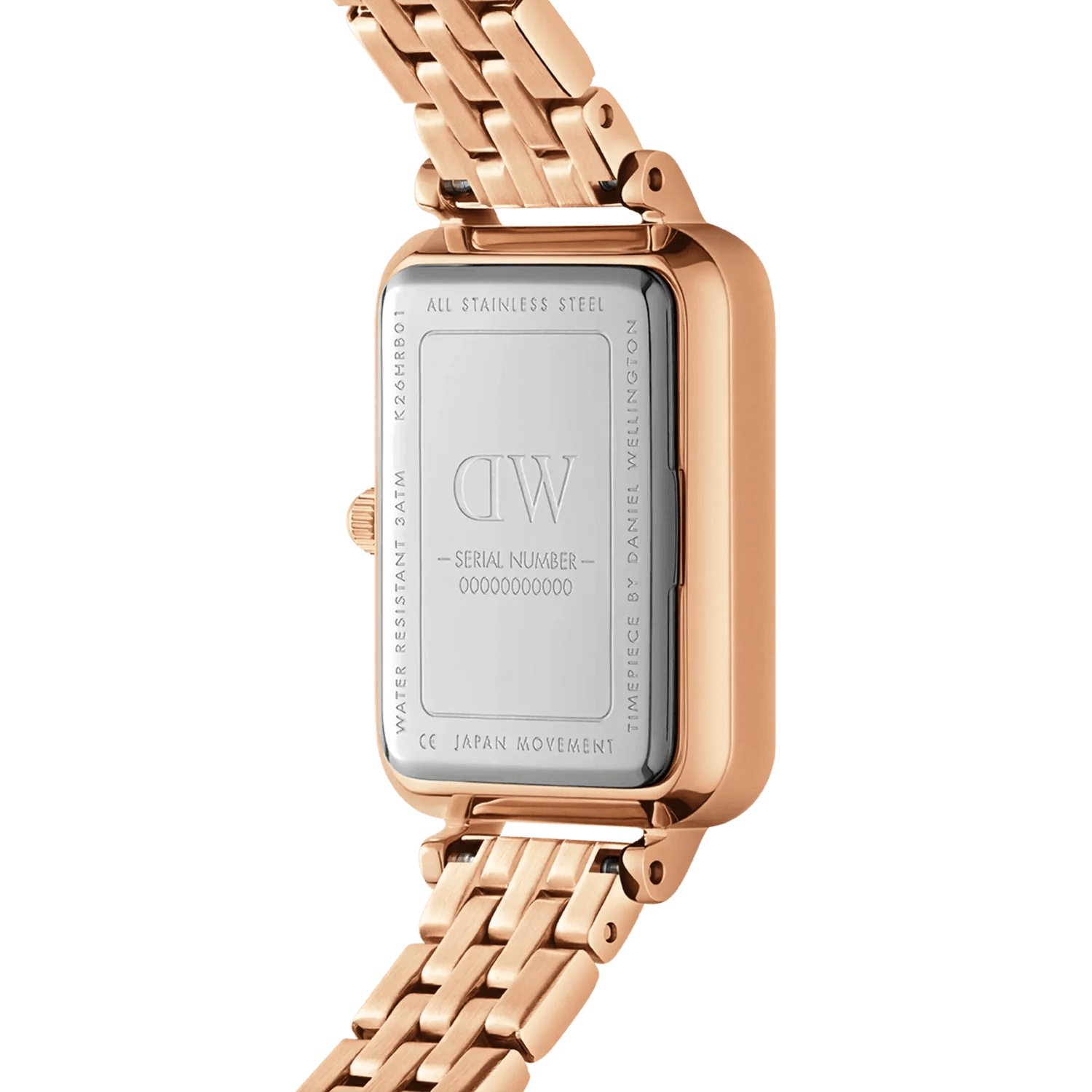 Daniel Wellington Quadro Lumine Bezel 5-Link Melrose från  Daniel Wellington – Märkesklocka hos Kronura
