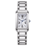Citizen L Eco-Drive EW5620-55A analog damklocka med silver urtavla och armband i rostfritt stål