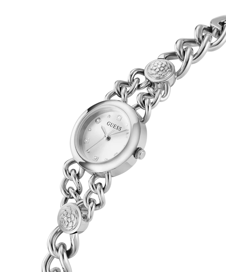 Guess Tone Analog Silver Damklocka GW0758L1