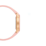 Daniel Wellington DW00100532 analog damklocka med vit urtavla och armband i silikon