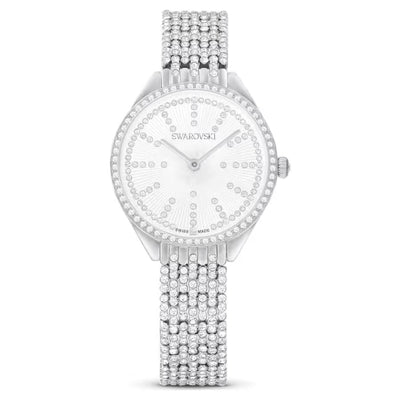 Swarovski Attract 5644062 analog damklocka med silver urtavla och armband i rostfritt stål
