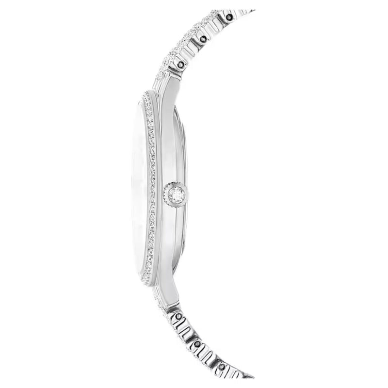 Swarovski Attract 5644062 analog damklocka med silver urtavla och armband i rostfritt stål