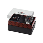 Tissot T-Touch Connect Solar T121.420.44.051.00 analog herrklocka med svart urtavla och armband i titan