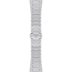 Tissot PRX T137.210.11.031.00 analog damklocka med silver urtavla och armband i rostfritt stål