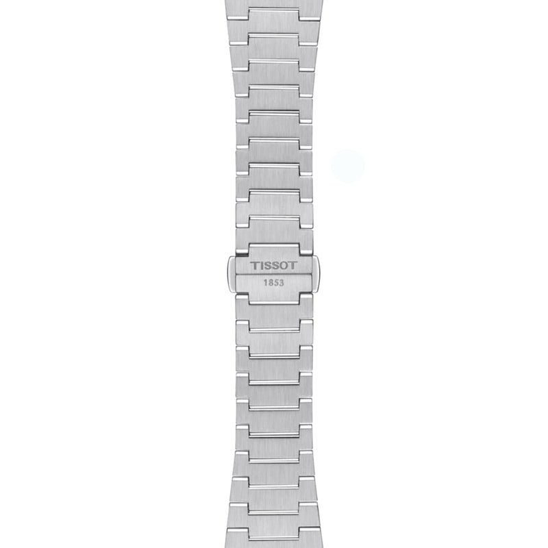 Tissot PRX T137.210.11.031.00 analog damklocka med silver urtavla och armband i rostfritt stål