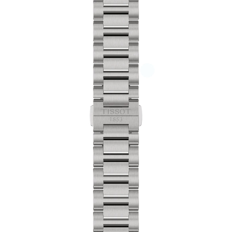 Tissot PRC 100 Solar T151.422.11.031.00 analog herrklocka med silver urtavla och armband i rostfritt stål