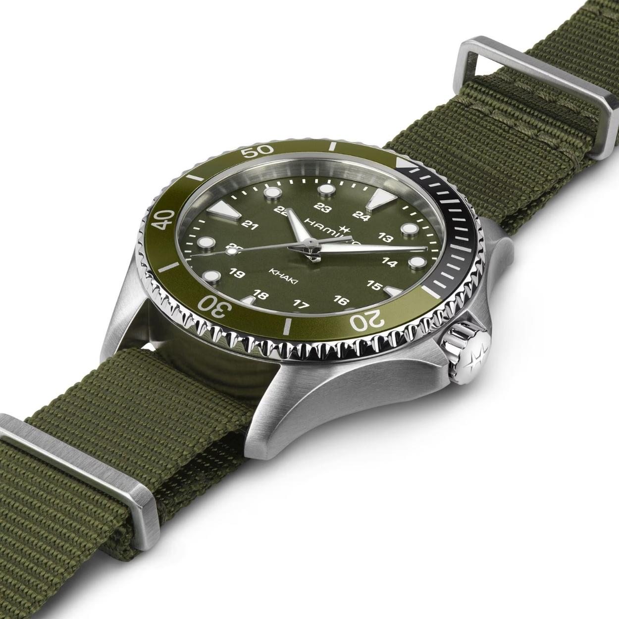 Hamilton Khaki Navy Scuba H82241961 från  Hamilton – Märkesklocka hos Kronura
