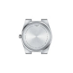 Tissot PRX T137.410.11.031.00 analog herrklocka med silver urtavla och armband i rostfritt stål