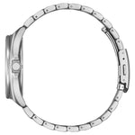 Citizen Sport Solar Power AW1571-76L analog herrklocka med blå urtavla och armband i rostfritt stål