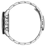 Citizen Eco-Drive Chronograph CA4624-56L analog herrklocka med blå urtavla och armband i rostfritt stål