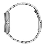 Citizen Super Titanium Zenshin AW0130-85LE analog herrklocka med blå urtavla och armband i titan