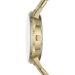 Armani Exchange Lola AX5586 analog damklocka med grå urtavla och armband i rostfritt stål