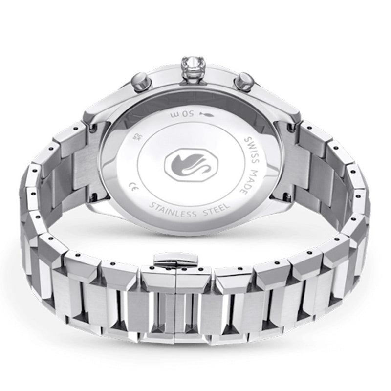 Swarovski Dextera 5641297 analog damklocka med silver urtavla och armband i rostfritt stål