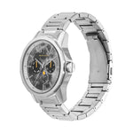 Armani Exchange Banks AX1736 analog herrklocka med grå urtavla och armband i rostfritt stål