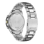 Citizen Promaster Sky Funkuhr Eco Drive CB5947-80E analog herrklocka med svart urtavla och armband i titan
