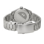 Hamilton Khaki Field H69401130 analog herrklocka med svart urtavla och armband i rostfritt stål
