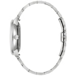 Bulova Hudson 96B447 analog herrklocka med mörk blå urtavla och armband i rostfritt stål