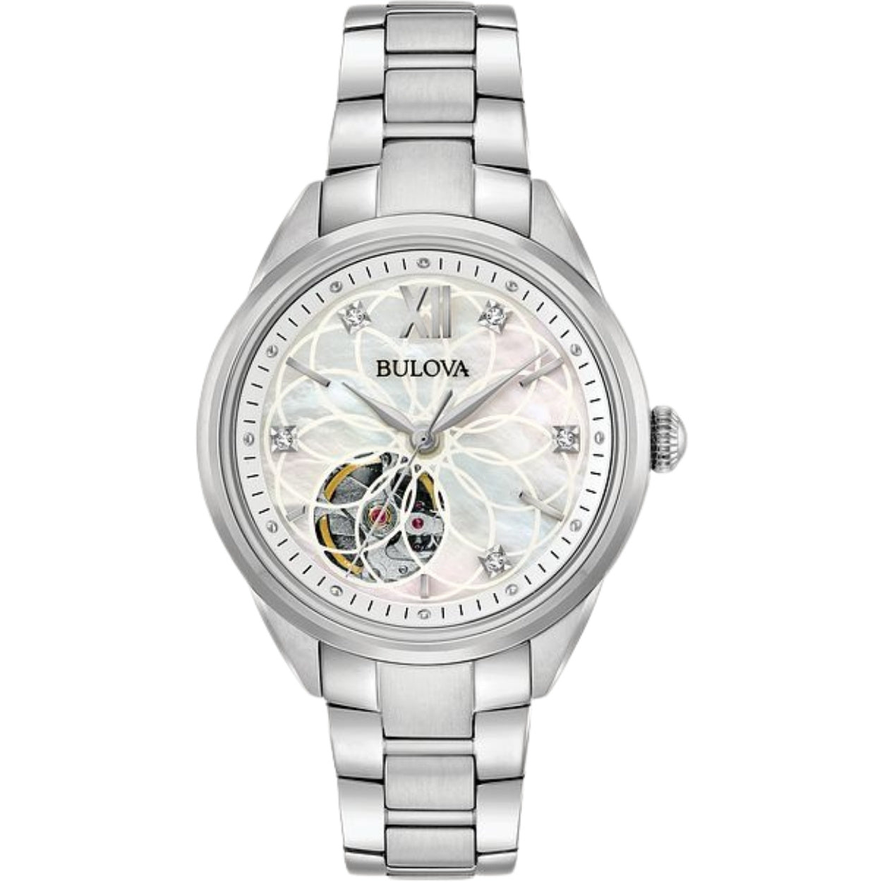 Bulova Sutton Ladies 96P181 från  Bulova – Märkesklocka hos Kronura