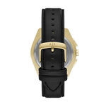 Armani Exchange Giacomo AX2854 analog herrklocka med svart urtavla och armband i läder