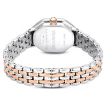 Swarovski Dextera octagon 5715521 analog damklocka med vit urtavla och armband i rostfritt stål