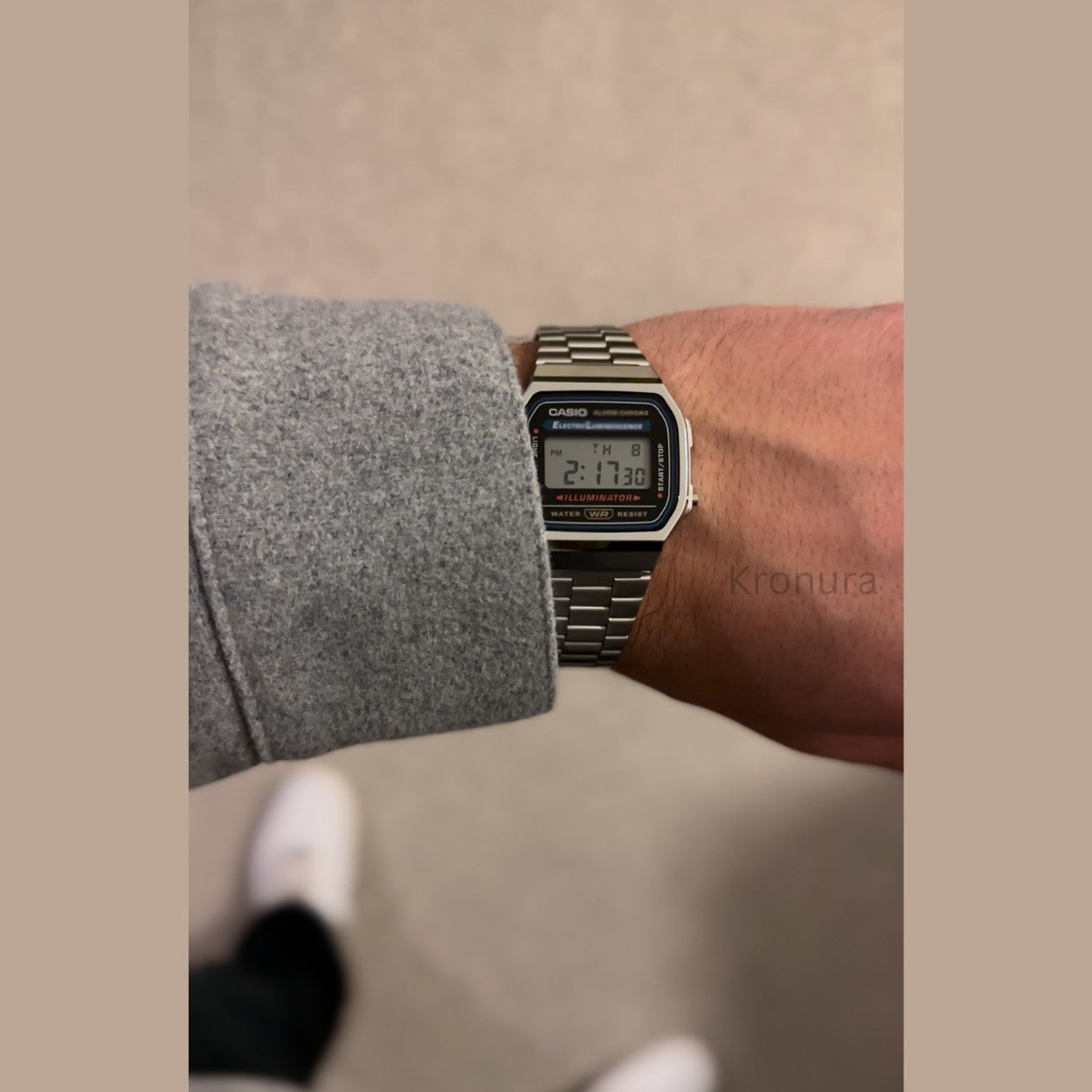 Casio Vintage A168WA-1YES från  Casio – Märkesklocka hos Kronura
