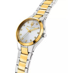 Maserati ATTRAZIONE R8853151505 analog damklocka med silver urtavla och armband i rostfritt stål