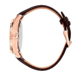 Maserati Sorpasso R8851124002 analog herrklocka med vit urtavla och armband i läder