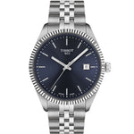 Tissot Ballade T156.410.11.041.00 analog herrklocka med blå urtavla och armband i rostfritt stål