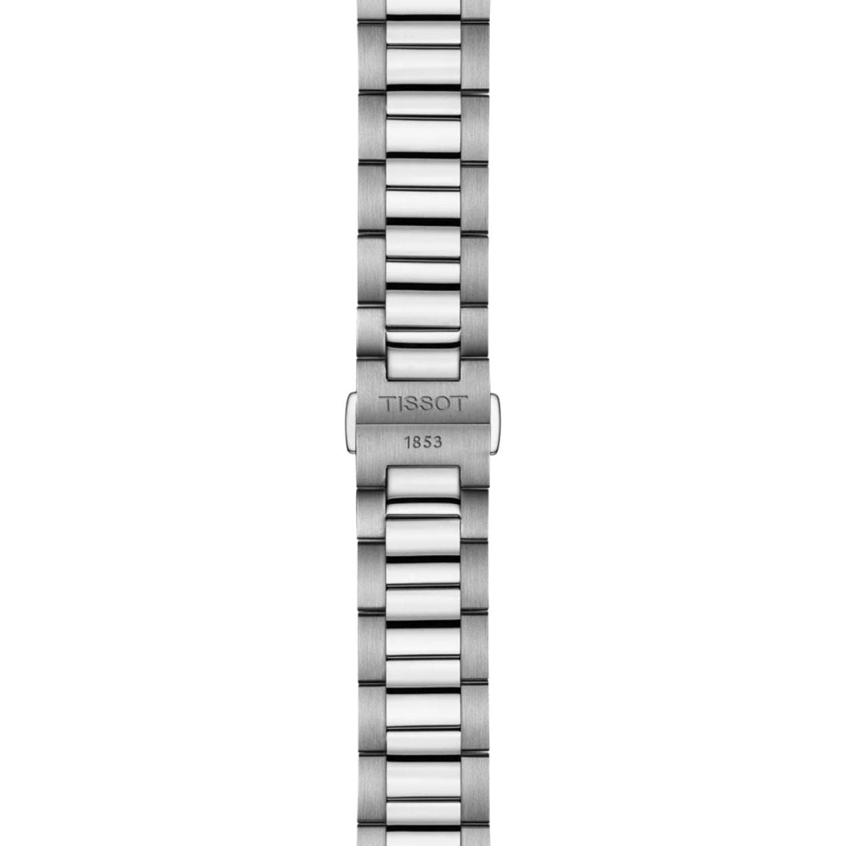 Tissot PR 100 T150.410.11.041.00 analog herrklocka med blå urtavla och armband i rostfritt stål