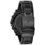 Bulova Icon 98B229 analog herrklocka med svart urtavla och armband i rostfritt stål