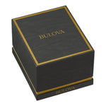 Bulova Maquina Automatic 98A321 analog herrklocka med grön urtavla och armband i rostfritt stål