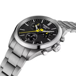 Tissot PR 100 Tour de France T150.417.11.051.00 analog herrklocka med svart urtavla och armband i rostfritt stål