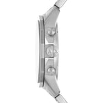 Armani Exchange Banks AX1742 analog herrklocka med silver urtavla och armband i rostfritt stål