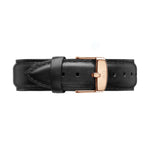 Daniel Wellington Classic Sheffield DW00100036 analog damklocka med vit urtavla och armband i läder