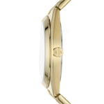 Armani Exchange Lady Giacomo AX5657 analog damklocka med silver urtavla och armband i rostfritt stål