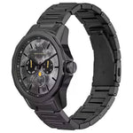 Armani Exchange Banks AX1738 analog herrklocka med grå urtavla och armband i rostfritt stål
