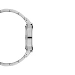 Daniel Wellington Iconic Link Arctic DW00100448 analog herrklocka med blå urtavla och armband i rostfritt stål