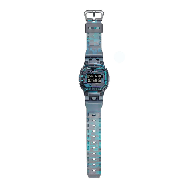 Casio G-Shock Limited Edition DW-5600NN-1ER digital herrklocka med svart urtavla och armband i resin