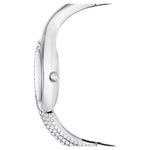 Swarovski Dextera asymmetric 5700996 analog damklocka med silver urtavla och armband i rostfritt stål