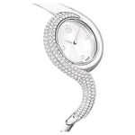 Swarovski Dextera asymmetric 5700996 analog damklocka med silver urtavla och armband i rostfritt stål