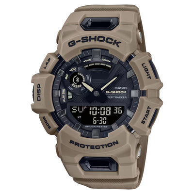 Casio G-shock GBA-900UU-5AER analog herrklocka med svart urtavla och armband i resin