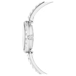 Swarovski Matrix Bangle 5677487 analog damklocka med silver urtavla och armband i rostfritt stål